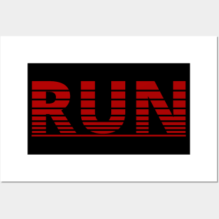 Run Posters and Art